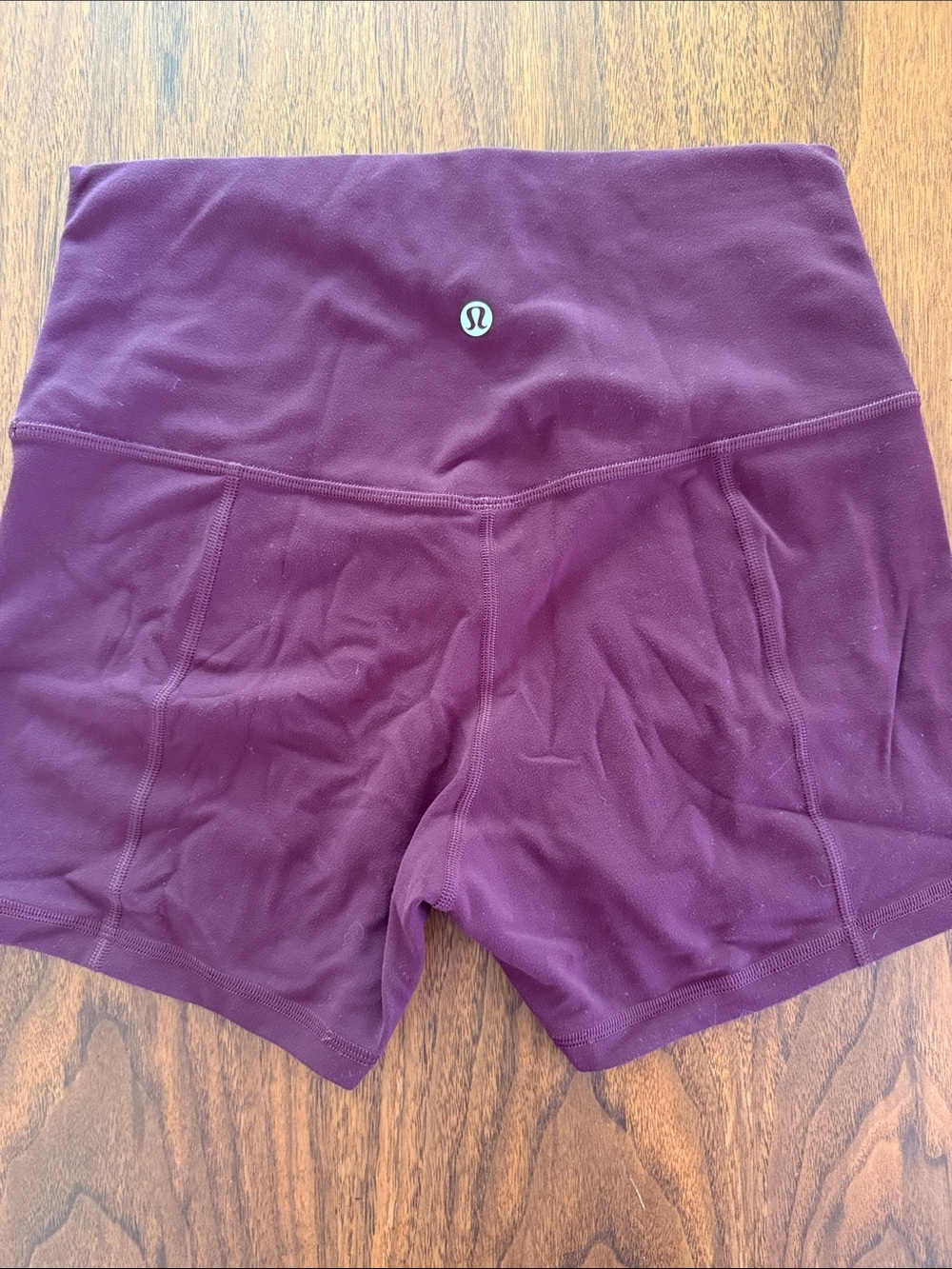 lululemon athletica ALIGN Women's High-Rise Athletic Shorts - Plum/Maroon